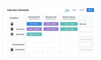 Interviews Scheduled